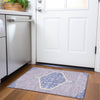 Piper Looms Mayfield Oriental AMF1011 Lavender Machine Washable Area Rug Scatter Lifestyle Image Feature