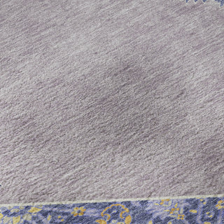 Piper Looms Mayfield Oriental AMF1011 Lavender Machine Washable Area Rug Swatch Image