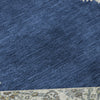 Piper Looms Mayfield Oriental AMF1011 Navy Machine Washable Area Rug Swatch Image