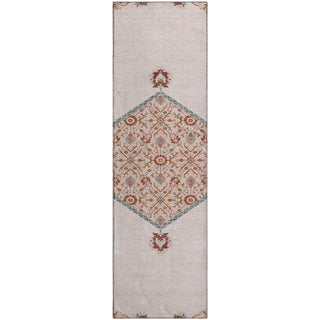 Piper Looms Mayfield Oriental AMF1011 Pink Machine Washable Area Rug Runner Main Image