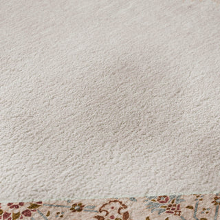 Piper Looms Mayfield Oriental AMF1011 Pink Machine Washable Area Rug Swatch Image