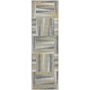 Piper Looms Mayfield Squares AMF1012 Beige Machine Washable Area Rug Runner Main Image