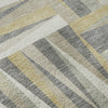 Piper Looms Mayfield Squares AMF1012 Beige Machine Washable Area Rug Swatch Image
