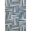 Piper Looms Mayfield Squares AMF1012 Denim Machine Washable Area Rug main image