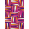 Piper Looms Mayfield Squares AMF1012 Garnet Machine Washable Area Rug main image