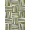 Piper Looms Mayfield Squares AMF1012 Green Machine Washable Area Rug main image