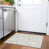Piper Looms Mayfield Squares AMF1012 Ivory Machine Washable Area Rug Scatter Lifestyle Image Feature