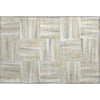 Piper Looms Mayfield Squares AMF1012 Ivory Machine Washable Area Rug Scatter Main Image