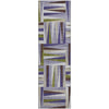 Piper Looms Mayfield Squares AMF1012 Lavender Machine Washable Area Rug Runner Main Image