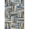 Piper Looms Mayfield Squares AMF1012 Navy Machine Washable Area Rug main image
