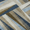 Piper Looms Mayfield Squares AMF1012 Navy Machine Washable Area Rug Swatch Image