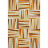 Piper Looms Mayfield Squares AMF1012 Orange Machine Washable Area Rug main image