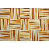 Piper Looms Mayfield Squares AMF1012 Orange Machine Washable Area Rug Scatter Main Image