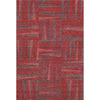 Piper Looms Mayfield Squares AMF1012 Red Machine Washable Area Rug main image