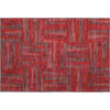 Piper Looms Mayfield Squares AMF1012 Red Machine Washable Area Rug Scatter Main Image