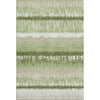 Piper Looms Mayfield Stripes AMF1013 Aloe Machine Washable Area Rug main image