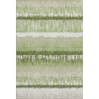 Piper Looms Mayfield Stripes AMF1013 Aloe Machine Washable Area Rug main image