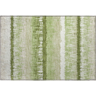Piper Looms Mayfield Stripes AMF1013 Aloe Machine Washable Area Rug Scatter Main Image
