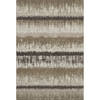 Piper Looms Mayfield Stripes AMF1013 Brown Machine Washable Area Rug main image