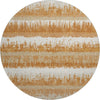 Piper Looms Mayfield Stripes AMF1013 Copper Machine Washable Area Rug Round Main Image