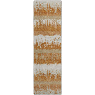 Piper Looms Mayfield Stripes AMF1013 Copper Machine Washable Area Rug Runner Main Image