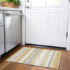 Piper Looms Mayfield Stripes AMF1013 Gold Machine Washable Area Rug Scatter Lifestyle Image Feature