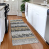 Piper Looms Mayfield Stripes AMF1013 Gray Machine Washable Area Rug Runner Lifestyle Image Feature
