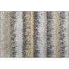 Piper Looms Mayfield Stripes AMF1013 Gray Machine Washable Area Rug Scatter Main Image