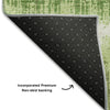 Piper Looms Mayfield Stripes AMF1013 Green Machine Washable Area Rug Backing Image