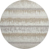 Piper Looms Mayfield Stripes AMF1013 Ivory Machine Washable Area Rug Round Main Image