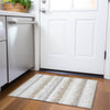 Piper Looms Mayfield Stripes AMF1013 Ivory Machine Washable Area Rug Scatter Lifestyle Image Feature