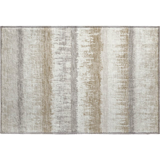 Piper Looms Mayfield Stripes AMF1013 Ivory Machine Washable Area Rug Scatter Main Image