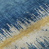 Piper Looms Mayfield Stripes AMF1013 Navy Machine Washable Area Rug Swatch Image