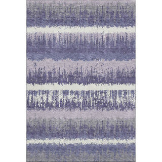 Piper Looms Mayfield Stripes AMF1013 Purple Machine Washable Area Rug main image