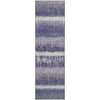 Piper Looms Mayfield Stripes AMF1013 Purple Machine Washable Area Rug Runner Main Image
