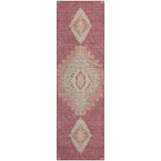 Piper Looms Mayfield Oriental AMF1014 Blush Machine Washable Area Rug Runner Main Image