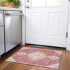 Piper Looms Mayfield Oriental AMF1014 Blush Machine Washable Area Rug Scatter Lifestyle Image Feature