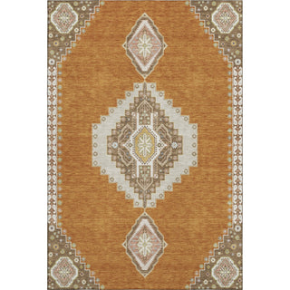 Piper Looms Mayfield Oriental AMF1014 Copper Machine Washable Area Rug main image