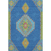 Piper Looms Mayfield Oriental AMF1014 Denim Machine Washable Area Rug main image