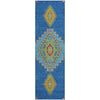 Piper Looms Mayfield Oriental AMF1014 Denim Machine Washable Area Rug Runner Main Image