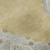 Piper Looms Mayfield Oriental AMF1014 Gold Machine Washable Area Rug Swatch Image
