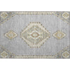 Piper Looms Mayfield Oriental AMF1014 Gray Machine Washable Area Rug Scatter Main Image