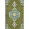 Piper Looms Mayfield Oriental AMF1014 Olive Machine Washable Area Rug main image