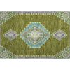Piper Looms Mayfield Oriental AMF1014 Olive Machine Washable Area Rug Scatter Main Image