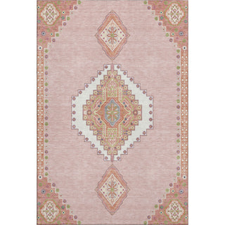 Piper Looms Mayfield Oriental AMF1014 Pink Machine Washable Area Rug main image