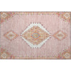 Piper Looms Mayfield Oriental AMF1014 Pink Machine Washable Area Rug Scatter Main Image