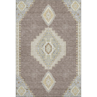 Piper Looms Mayfield Oriental AMF1014 Taupe Machine Washable Area Rug main image
