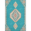 Piper Looms Mayfield Oriental AMF1014 Teal Machine Washable Area Rug main image