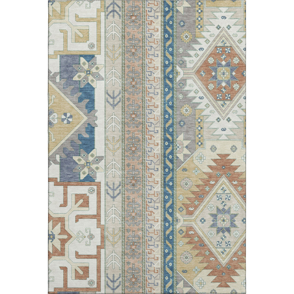 Piper Looms Mayfield Aztec AMF1015 Ivory Machine Washable Area Rug main image