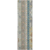 Piper Looms Mayfield Aztec AMF1015 Ivory Machine Washable Area Rug Runner Main Image